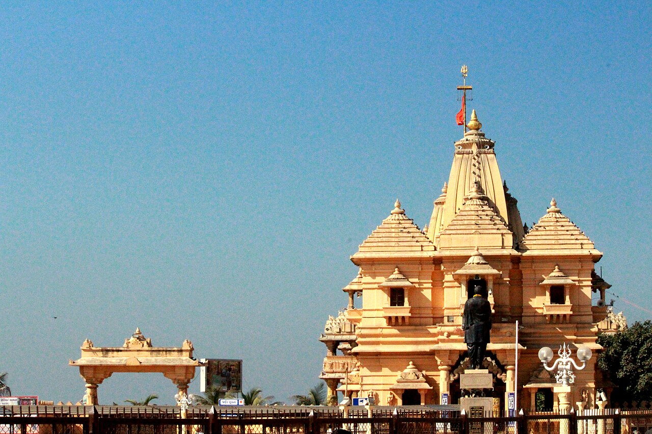 Somnath temple, where Stomach Of Maa Sati Is Held To Have Fallen