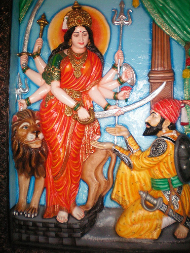 Tulja Bhavani Temple, where as the tradition tells Of Maa Sati Is Held To Have Fallen