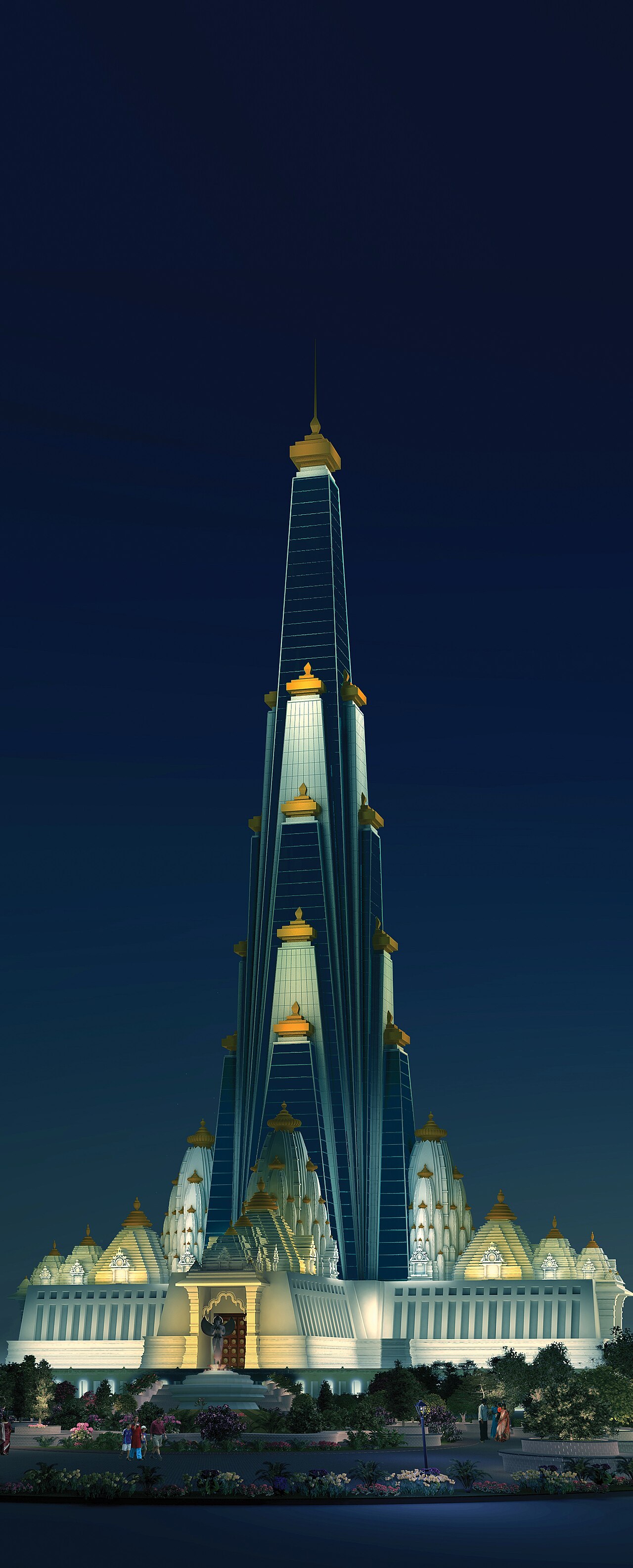 Vrindavan Chandrodaya Mandir — image 1